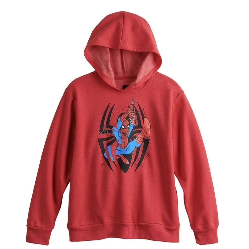 Boy's Marvel Spiderman Fleece Hoodie